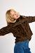 Veste zippée en fausse fourrure Chocolate 1 - vertbaudet enfant 