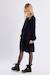 Robe mi-longue, multi-volants Navy blue 3 - vertbaudet enfant 