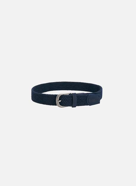 Ceinture garçon tressée élastique Bleu 1 - vertbaudet enfant 