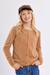Cardigan duveteux - fille Camel+Jaune+Noir+Old pink 1 - vertbaudet enfant 