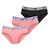 Lot  3 culottes  en coton uni et ceinture imprimée Noir/rose/bleu/jaune 1 - vertbaudet enfant 