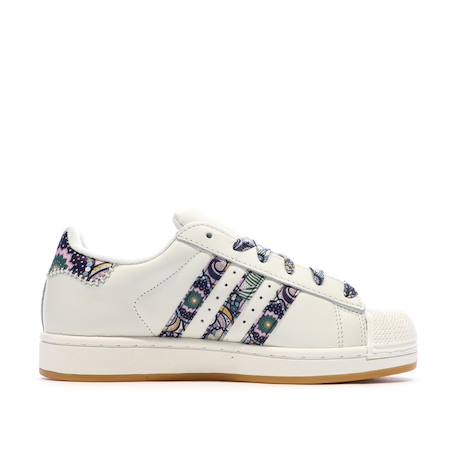 Baskets fille superstar Blanc 3 - vertbaudet enfant 