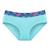 Lot  3 culottes  en coton uni et ceinture imprimée Beige/turquoise/noir/rose 2 - vertbaudet enfant 
