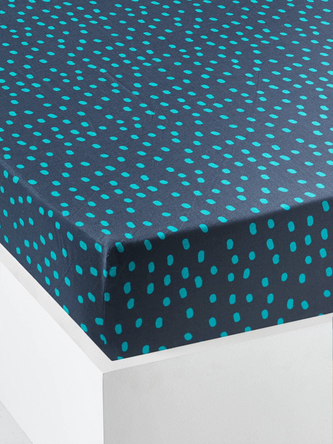 Drap-housse Enfant Vertbaudet Jungle Paradise - 90x140 Cm, Coton, Rayures Ivoire - Élastique Aux Coins, Lavable 60°C
