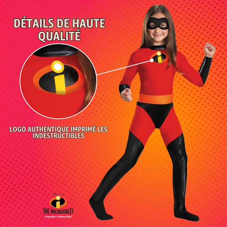 Déguisement enfant fille violette indestructibles disney Multicolore+Rouge 6 - vertbaudet enfant 