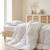 Couette enfant lanaï en duvet et plumes - tempérée Blanc 1 - vertbaudet enfant 