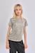 T-shirt manches courtes irisé Beige 4 - vertbaudet enfant 