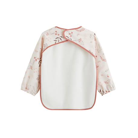 Bavoir tablier manches longues evie Ecru 3 - vertbaudet enfant 