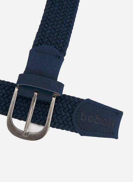 Ceinture garçon tressée élastique Bleu 3 - vertbaudet enfant 