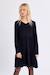 Robe mi-longue, multi-volants - fille Navy blue 5 - vertbaudet enfant 