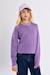 Pull en maille à motifs étoiles Mauve+Noir+Purple 12 - vertbaudet enfant 