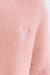 Pull duveteux, cœur brodé Old pink 2 - vertbaudet enfant 