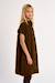 Robe chemise à fronces Chocolate 5 - vertbaudet enfant 
