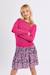 Pull en maille, parsemé de sequins Fuchsia 1 - vertbaudet enfant 