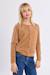 Cardigan duveteux - fille Camel+Jaune+Noir+Old pink 4 - vertbaudet enfant 