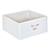 Boîte de rangement pliable - yuki Beige+Blanc 3 - vertbaudet enfant 