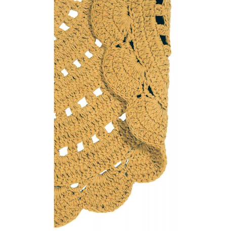 Tapis chambre enfant crochet alma Blanc+Bleu+Ecru+Gris+Jaune+Lin+Rose 24 - vertbaudet enfant 