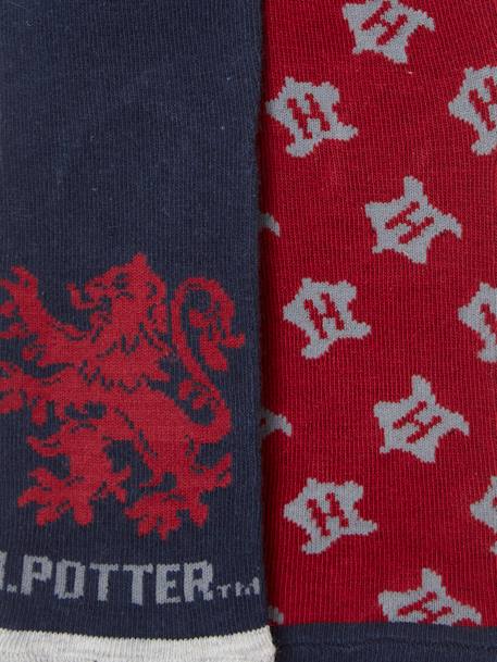 Lot de 2 paires de chaussettes Harry Potter BLEU FONCE BICOLOR/MULTICOLOR 3 - vertbaudet enfant 