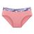 Lot  3 culottes  en coton uni et ceinture imprimée Noir/rose/bleu/jaune 5 - vertbaudet enfant 