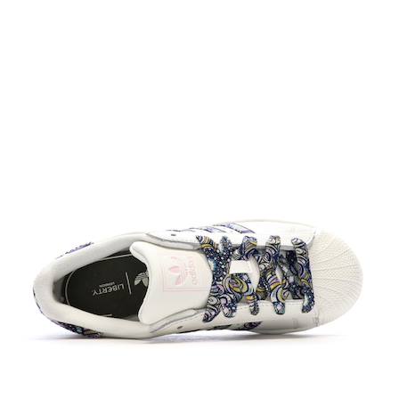 Baskets fille superstar Blanc 5 - vertbaudet enfant 