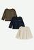 Lot de 3 t-shirts enfant manches longues Vert 1 - vertbaudet enfant 