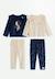 Lot de 2 pyjamas enfant 2 pièces en velours ollie Bleu 1 - vertbaudet enfant 