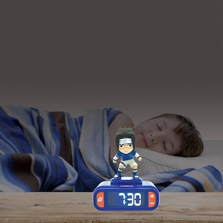 Réveil - veilleuse sasuke avec effets sonores BLEU 4 - vertbaudet enfant 