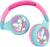 Casque 2 en 1 licorne bluetooth et filaire avec limitation de son ROSE 1 - vertbaudet enfant 