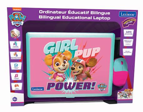 Ordinateur portable éducatif bilingue la pat patrouille girly (fr/en) ROSE 3 - vertbaudet enfant 