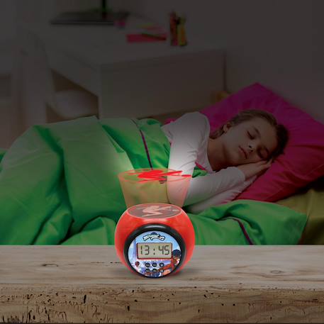 Réveil projecteur miraculous ROUGE 5 - vertbaudet enfant 