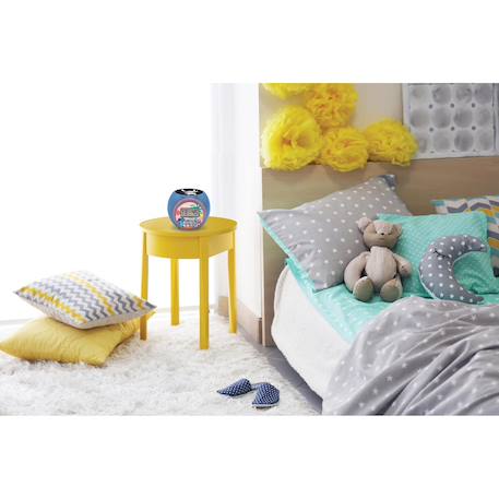 Réveil projecteur Stitch avec Fonction Alarme, veilleuse, écran LCD, à piles BLEU 6 - vertbaudet enfant 