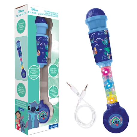 Microphone stitch avec tube lumineux et enceinte BLEU 1 - vertbaudet enfant 