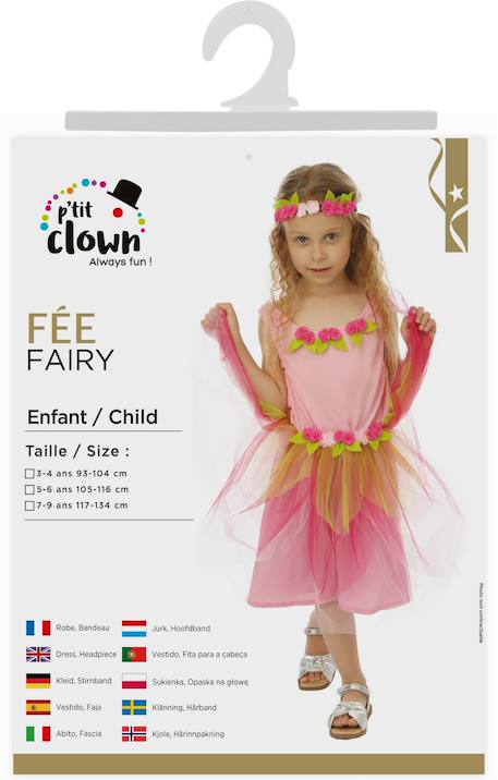 Déguisement enfant fille fée Multicolore+Rose+Vert irisé 4 - vertbaudet enfant 