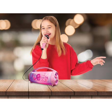 Enceinte bluetooth lumineuse avec micro gabby et la maison magique ROSE 6 - vertbaudet enfant 