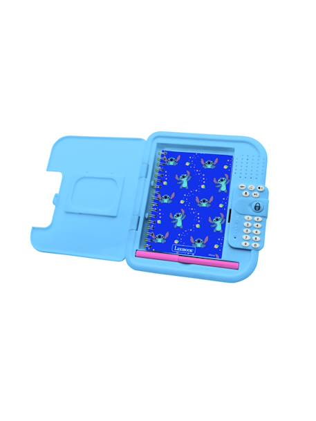 Journal intime électronique Stitch avec coffre-fort, stylo, carnet inclus, interactif, Effets sonores BLEU 3 - vertbaudet enfant 