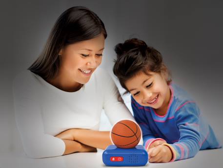 Réveil avec veilleuse basketball en 3d ORANGE 2 - vertbaudet enfant 