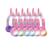 Casque lumineux pliable bluetooth et filaire licorne avec limitation du volume ROSE 3 - vertbaudet enfant 