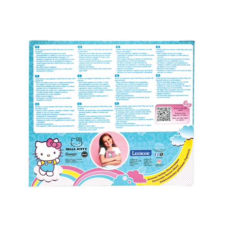 Journal intime électronique avec coffre-fort hello kitty ROSE 4 - vertbaudet enfant 