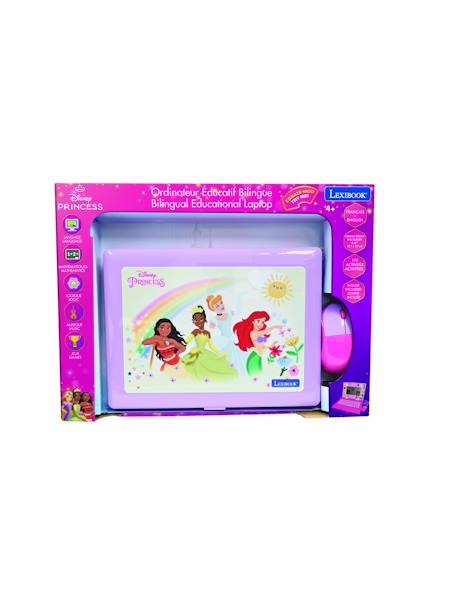 Ordinateur portable éducatif bilingue disney princesse (fr/en) ROSE 3 - vertbaudet enfant 