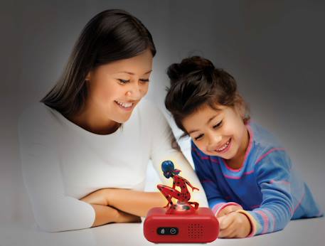 Radio réveil personnage lumineux miraculous ROUGE 3 - vertbaudet enfant 