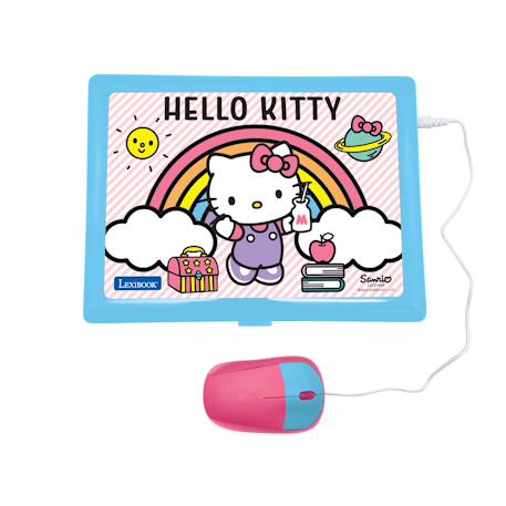 Ordinateur portable éducatif bilingue écran 6.7' hello kitty (fr/en) BLEU 2 - vertbaudet enfant 
