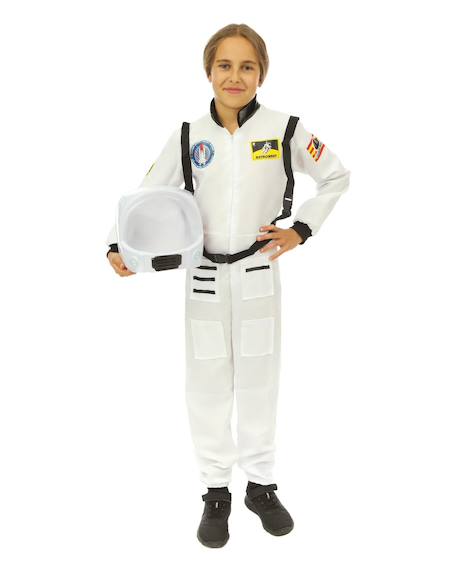 Déguisement enfant astronaute Blanc+Gris 2 - vertbaudet enfant 