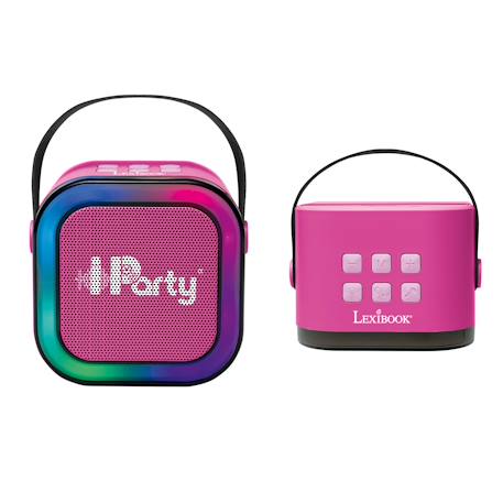 Enceinte karaoké portable avec 2 microphones sans fil ROSE 2 - vertbaudet enfant 