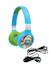 Casque 2 en 1 schtroumpfs bluetooth et filaire avec limitation de son BLEU 1 - vertbaudet enfant 