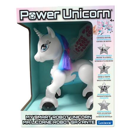 Power unicorn ma licorne robot savante programmable Blanc 2 - vertbaudet enfant 
