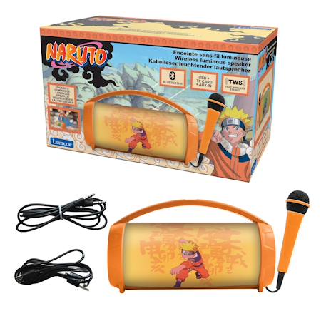Enceinte bluetooth lumineuse avec naruto ORANGE 4 - vertbaudet enfant 
