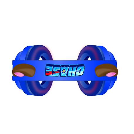 Casque lumineux pliable bluetooth et filaire chase de la pat' patroulle avec limitation du volume BLEU 4 - vertbaudet enfant 