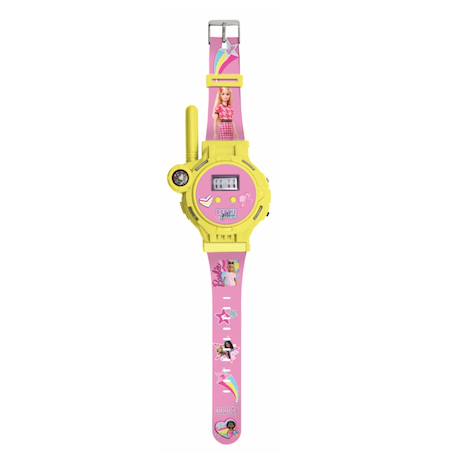 Montre digitale talkie-walkie barbie portée 200 m ROSE 1 - vertbaudet enfant 