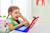 Ordinateur portable parlant éducatif bilingue spidey and his amanzing friends avec 170 activités (85 dans chaque langue) grand écran de 6.7” en anglais et français ROUGE 3 - vertbaudet enfant 