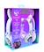 Casque sans fil rechargeable lumineux avec oreilles de chat Bluetooth ROSE 1 - vertbaudet enfant 